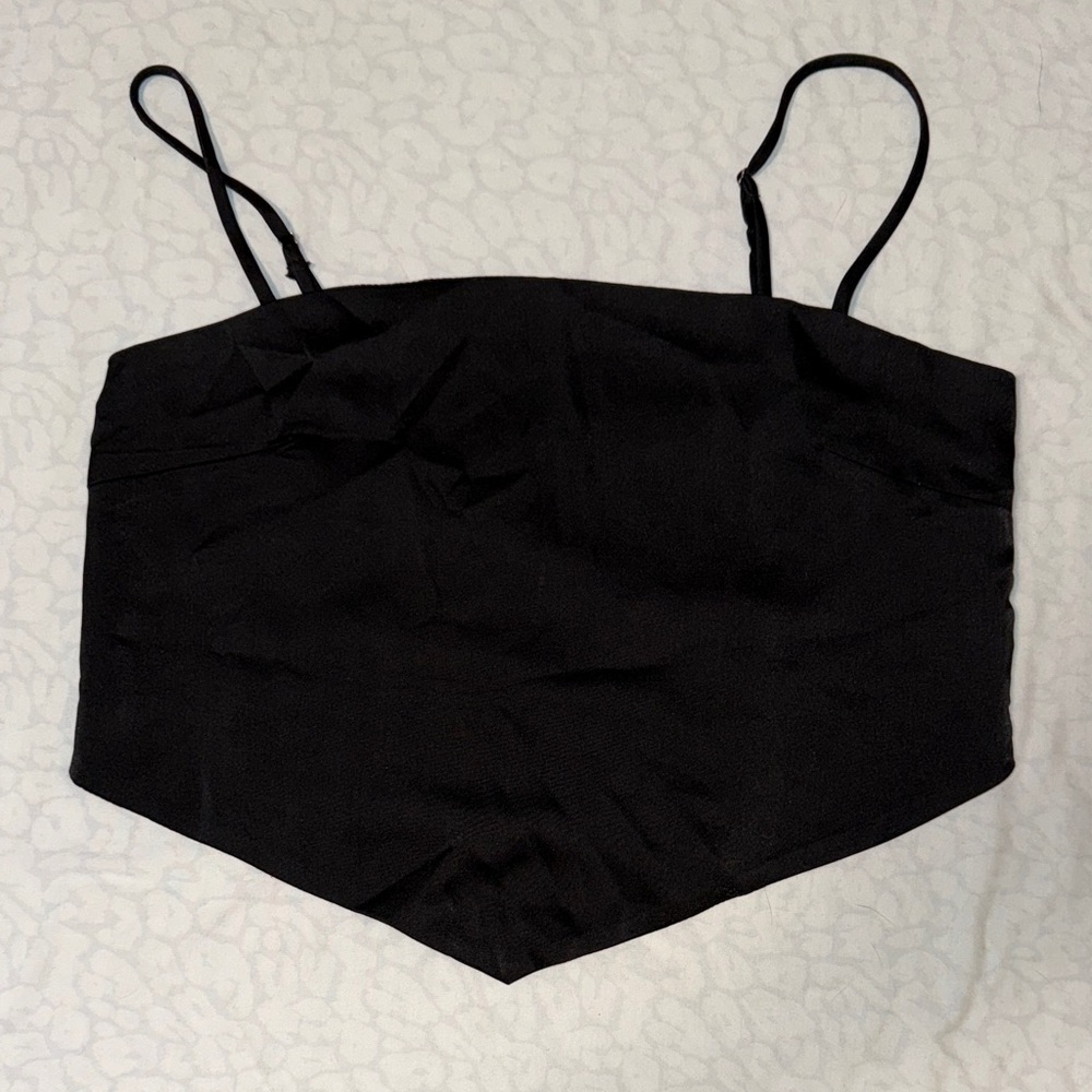 Black Crop Top